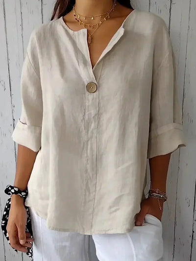 Willow - Casual V-Neck Blouse