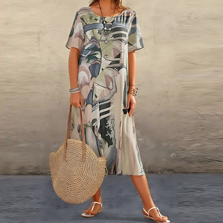 Cora - Comfortable Floral Dress