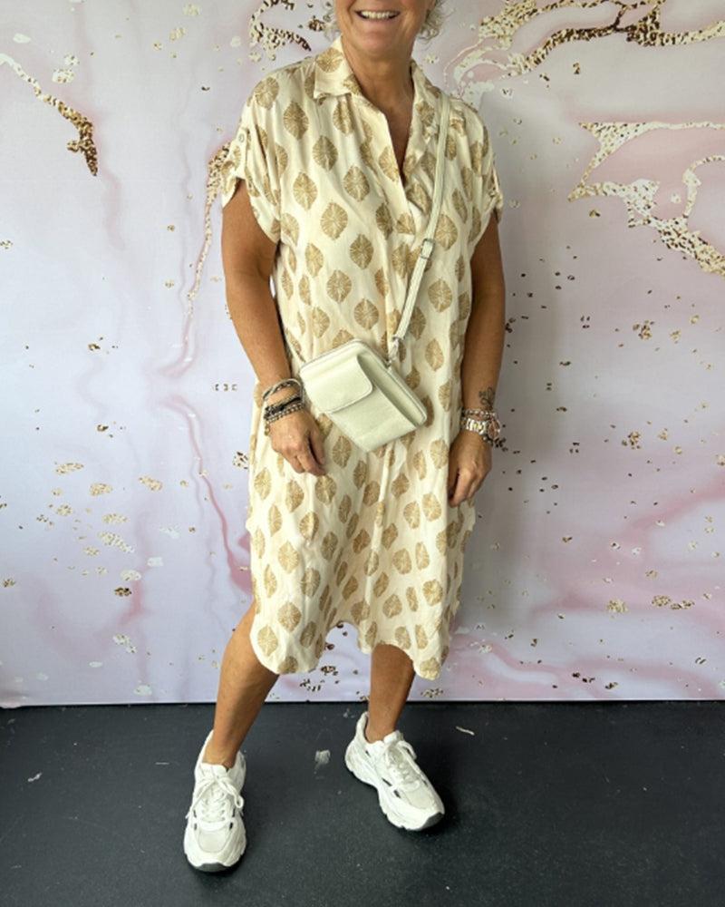 Lana – Flowy Summer Dress with Short Sleeves
