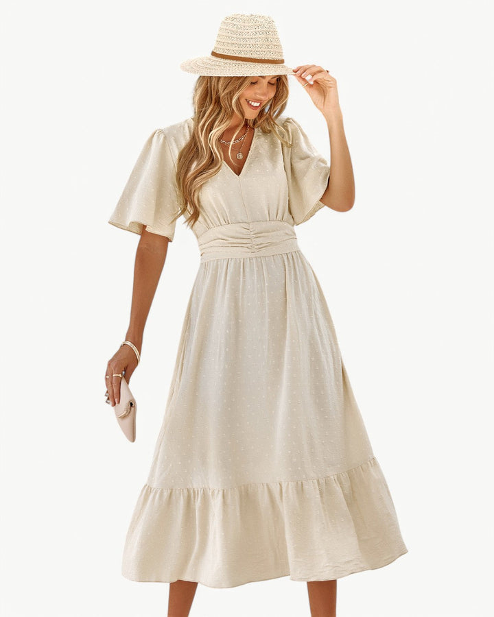 Zahra – Elegant Dress with V-Neck