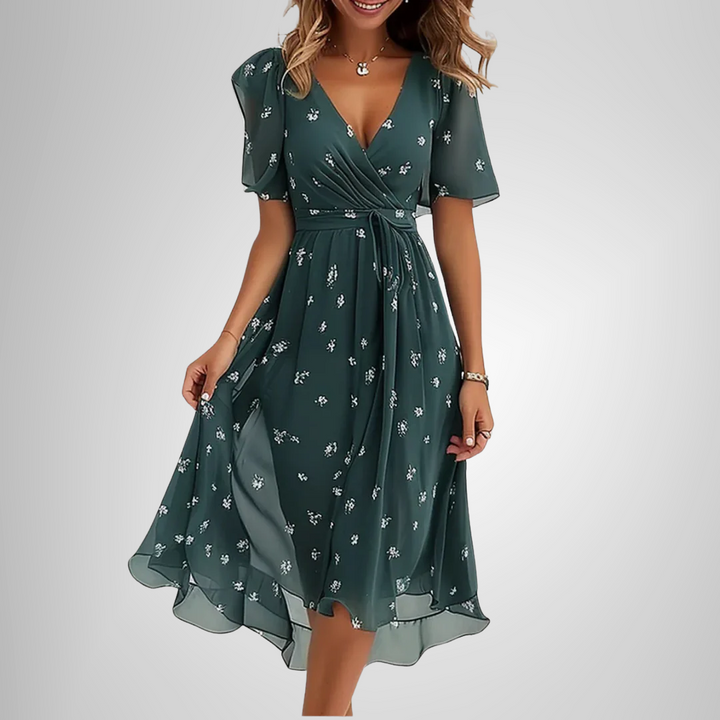 Maisie - Elegant Chiffon Dress