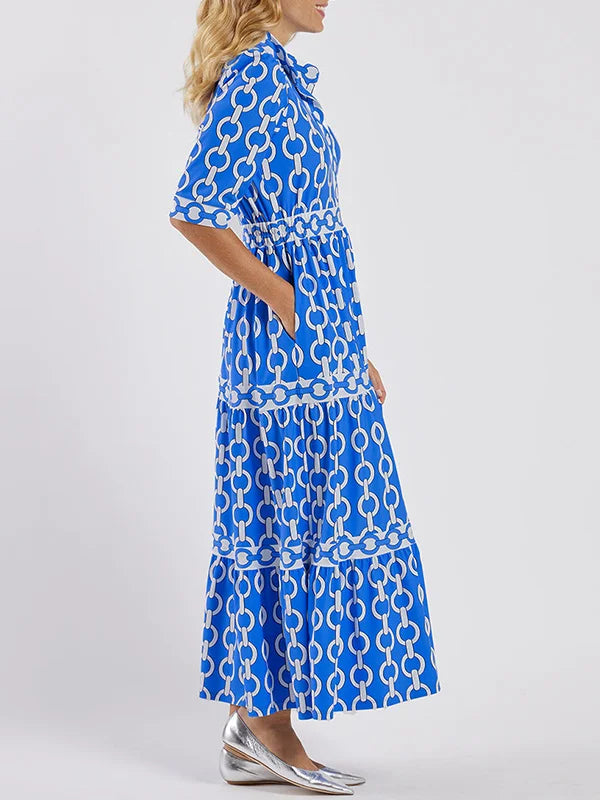 Wanda - Chain Link Midi Dress
