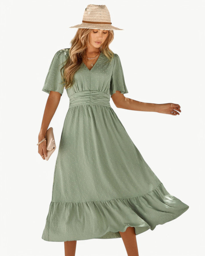 Zahra – Elegant Dress with V-Neck