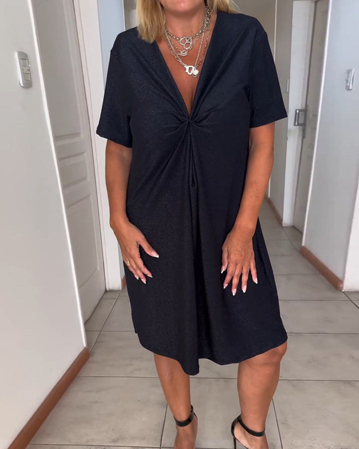 Marja - Twist Front Dress