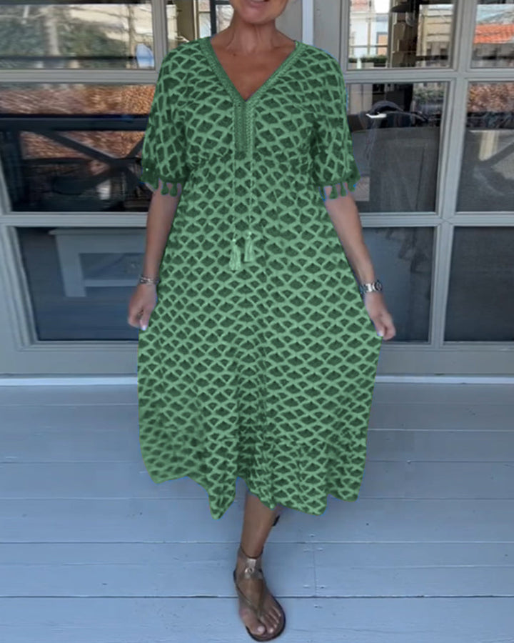 Shona - casual v-neck dress