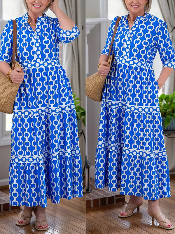 Wanda - Chain Link Midi Dress