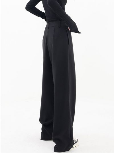 Adele - Asymmetric Wide Leg Trousers