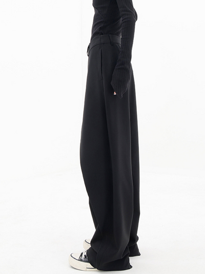 Adele - Asymmetric Wide Leg Trousers