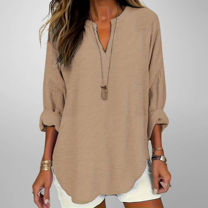 Skye - V-Neck Blouse