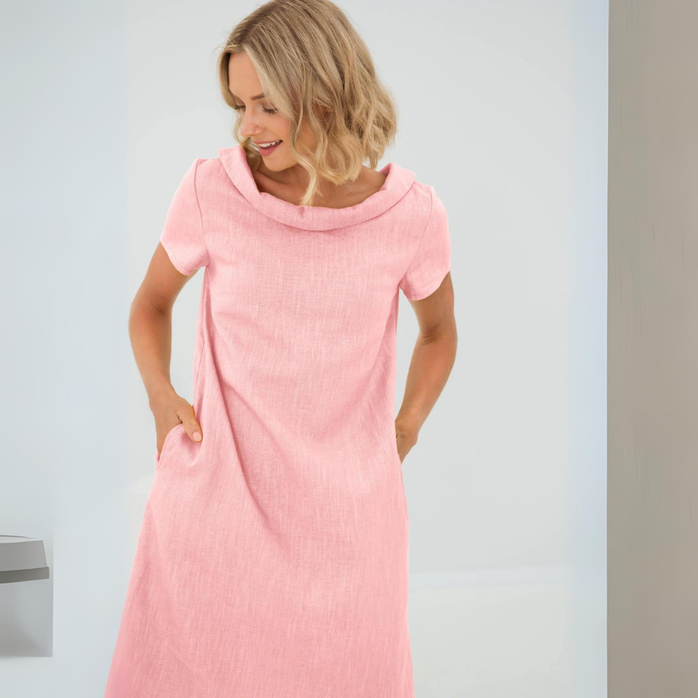 Alina - Soft Dress with Pockets