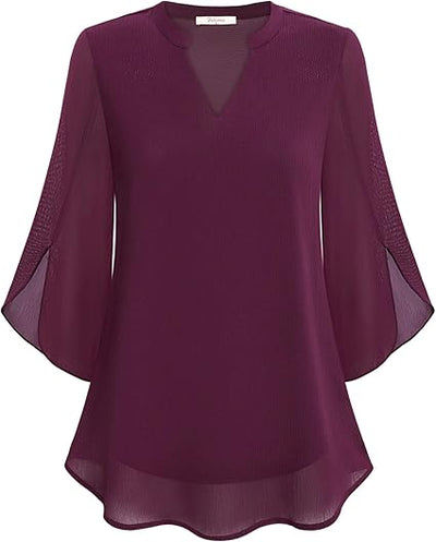 Fiona - Chic Layered Blouse