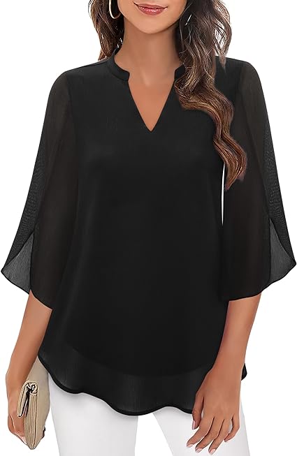 Fiona - Chic Layered Blouse