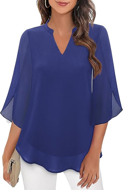 Fiona - Chic Layered Blouse