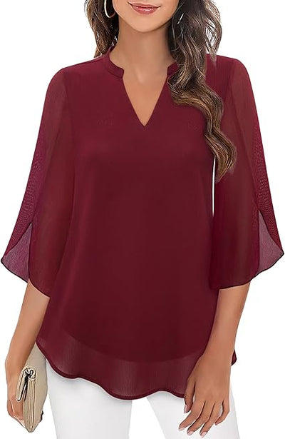 Fiona - Chic Layered Blouse