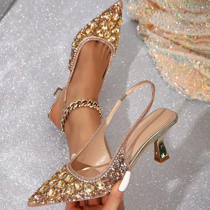 Alisa – Elegant Stiletto Heel Banquet Shoes