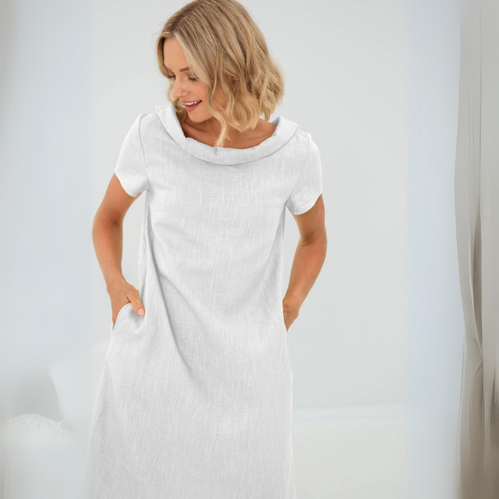 Alina - Soft Dress with Pockets