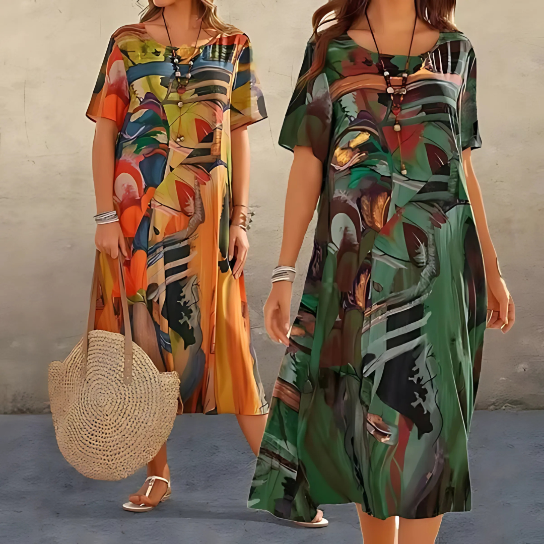 Cora - Comfortable Floral Dress