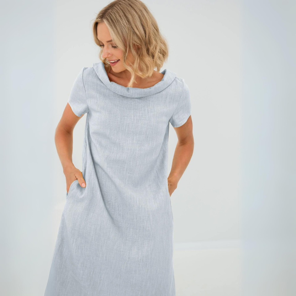 Alina - Soft Dress with Pockets