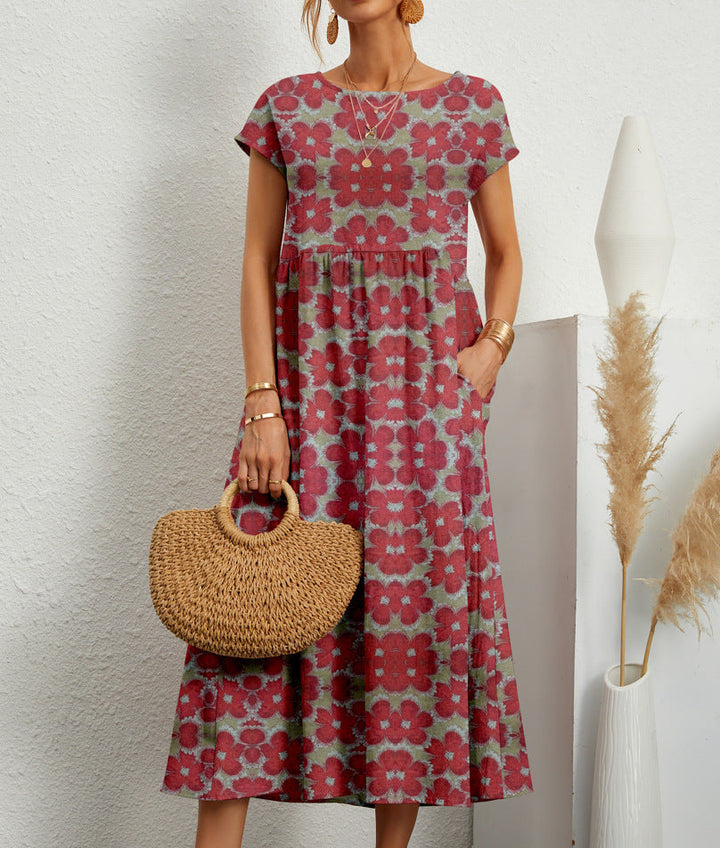 Deborah – elegant floral dress