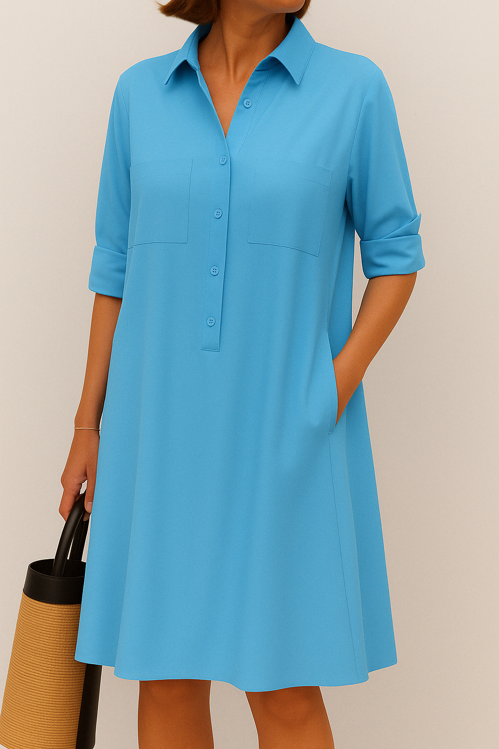 Barbara | Button Dress