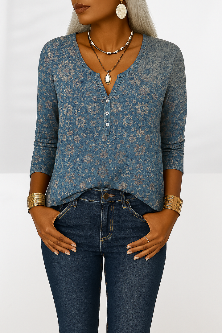 Amanda - Printed Blouse