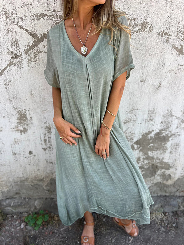 Josephine- V-Neck dress