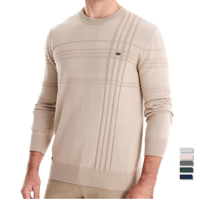 Nathan - Sweater With Chest Pattern