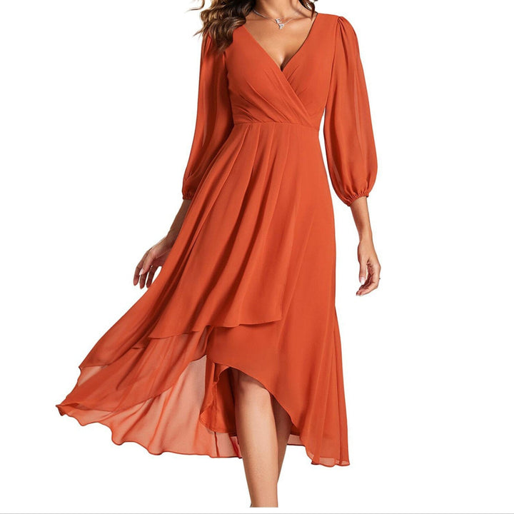 Amelia – V-neck dress