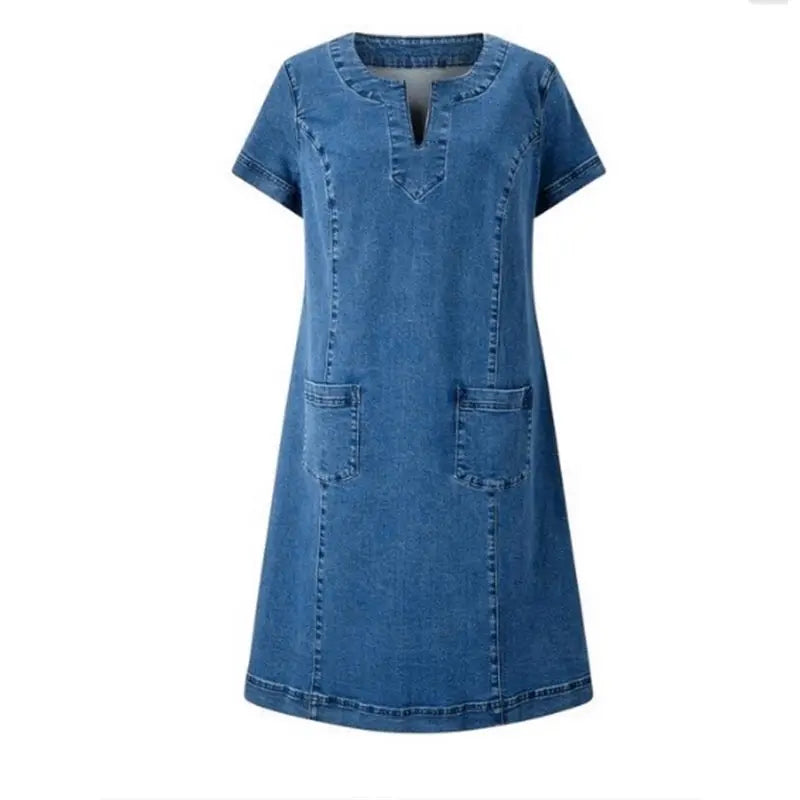 Anette - Soft Denim Dress