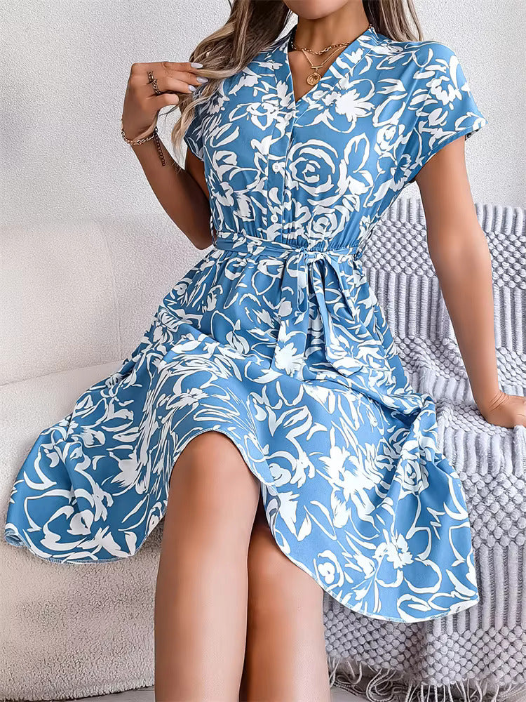 Yvonne - V-Neck Dress