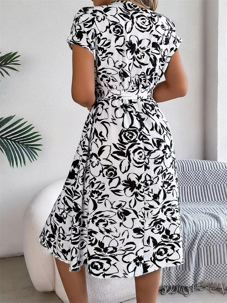 Yvonne - V-Neck Dress