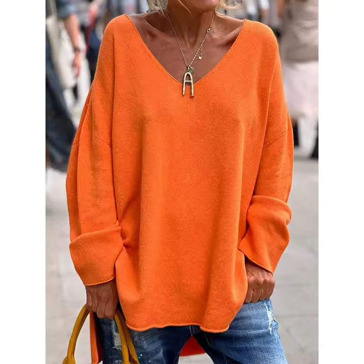 Paola - Elegant V-Neck Top