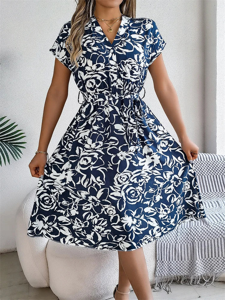 Yvonne - V-Neck Dress