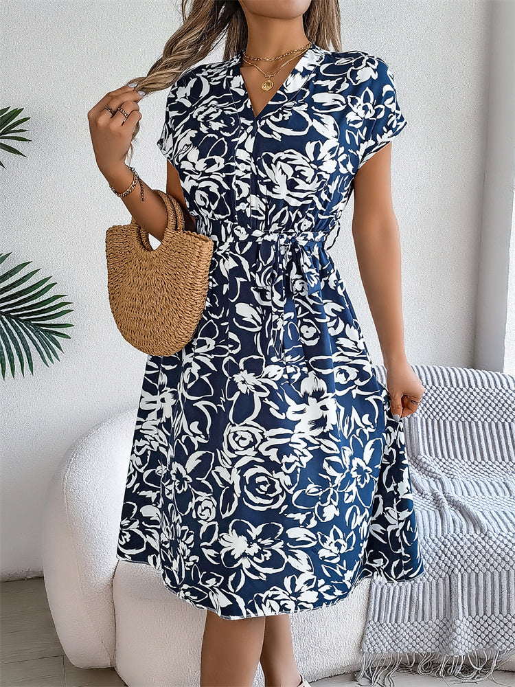 Yvonne - V-Neck Dress