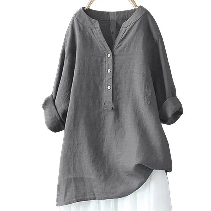 Amber – Cotton Sleeve Shirt