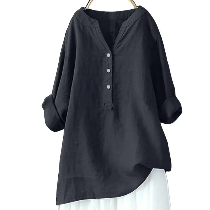Amber – Cotton Sleeve Shirt