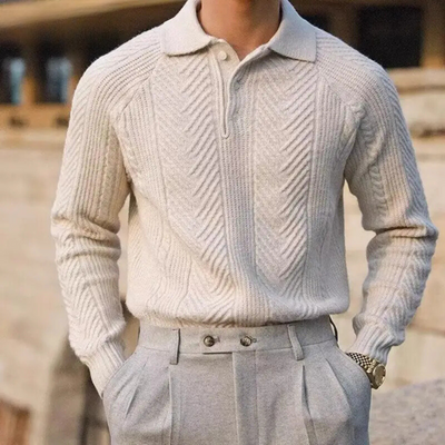 Simon - Knitted Polo