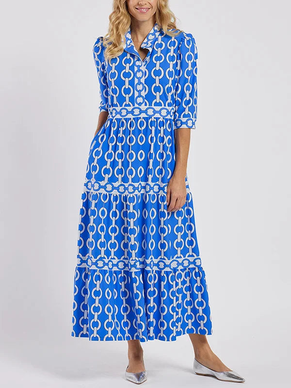Wanda - Chain Link Midi Dress