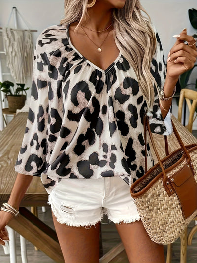 Tahi - Leopard Blouse