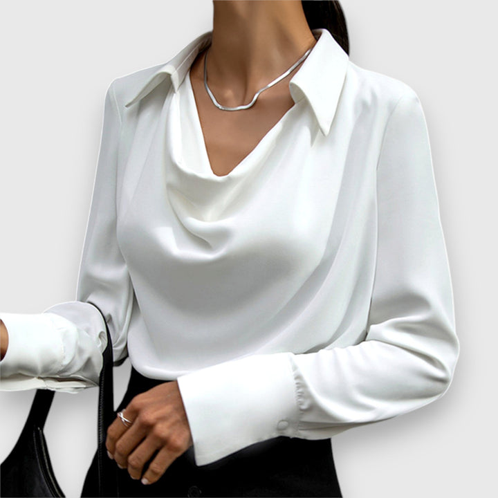 Juliet - Chic Cowl Neck Blouse