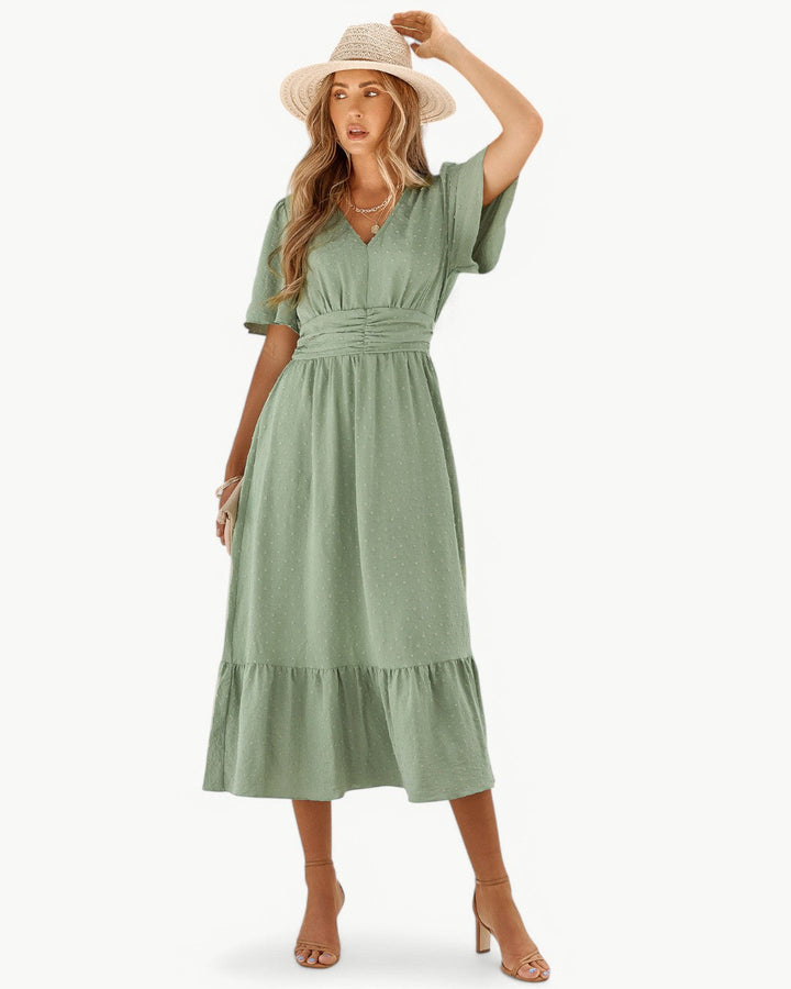 Zahra – Elegant Dress with V-Neck