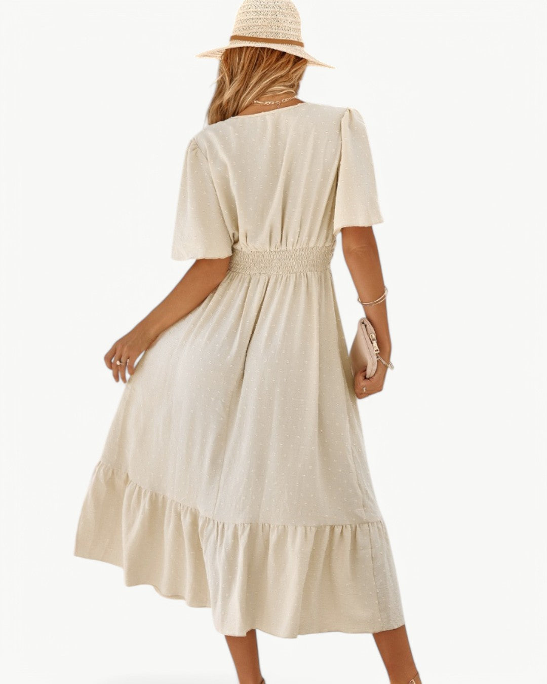 Zahra – Elegant Dress with V-Neck