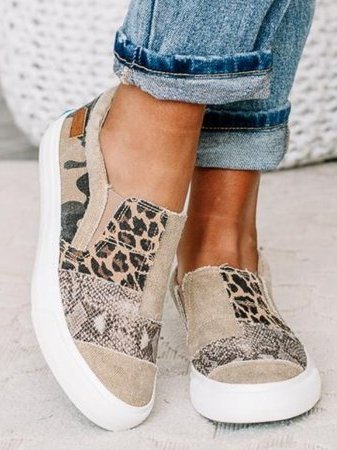 Maria - Casual Leopard Shoes