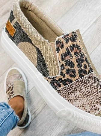Maria - Casual Leopard Shoes