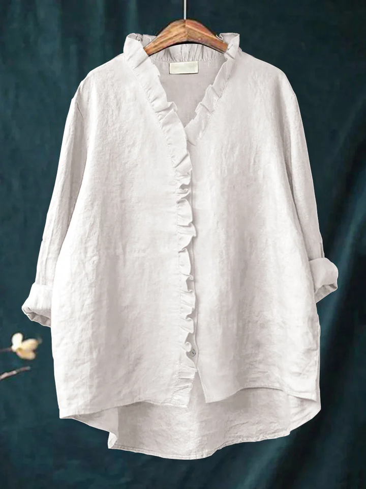 Isabelle - Ruffled Shirt
