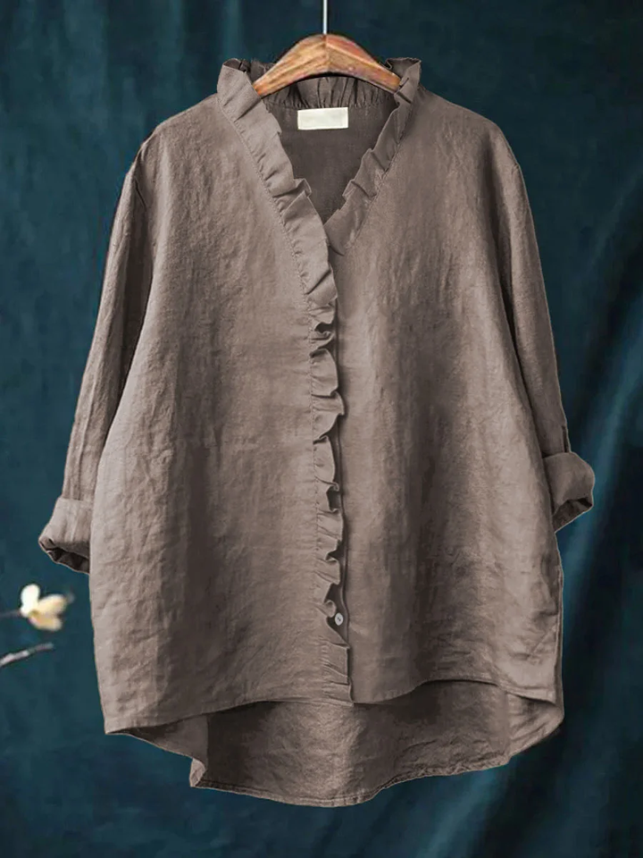 Isabelle - Ruffled Shirt