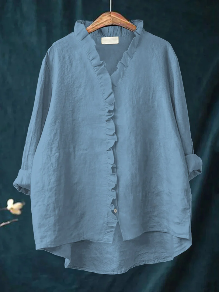 Isabelle - Ruffled Shirt