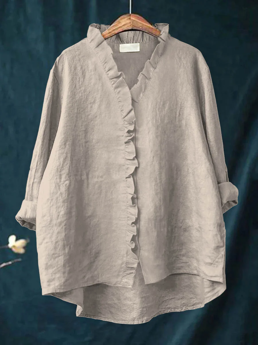 Isabelle - Ruffled Shirt