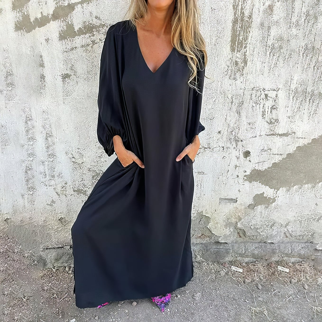 Esme - Long Dress with Pockets