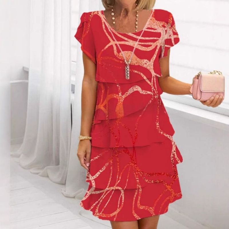 Dee - Elegant pleated dress